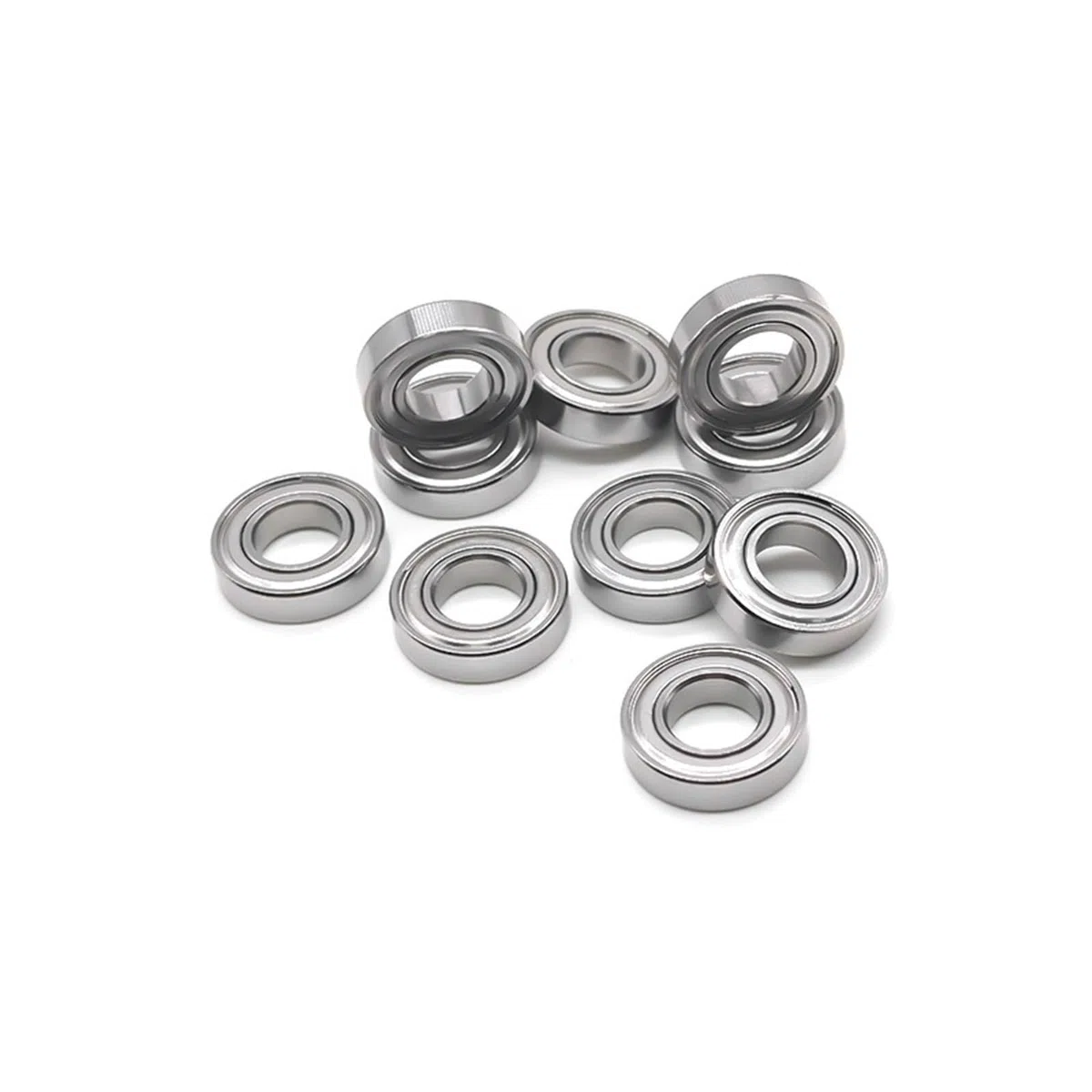 S688ZZ 8x16x5mm Rodamientos Rodamientos de bolas de acero inoxidable 10 piezas