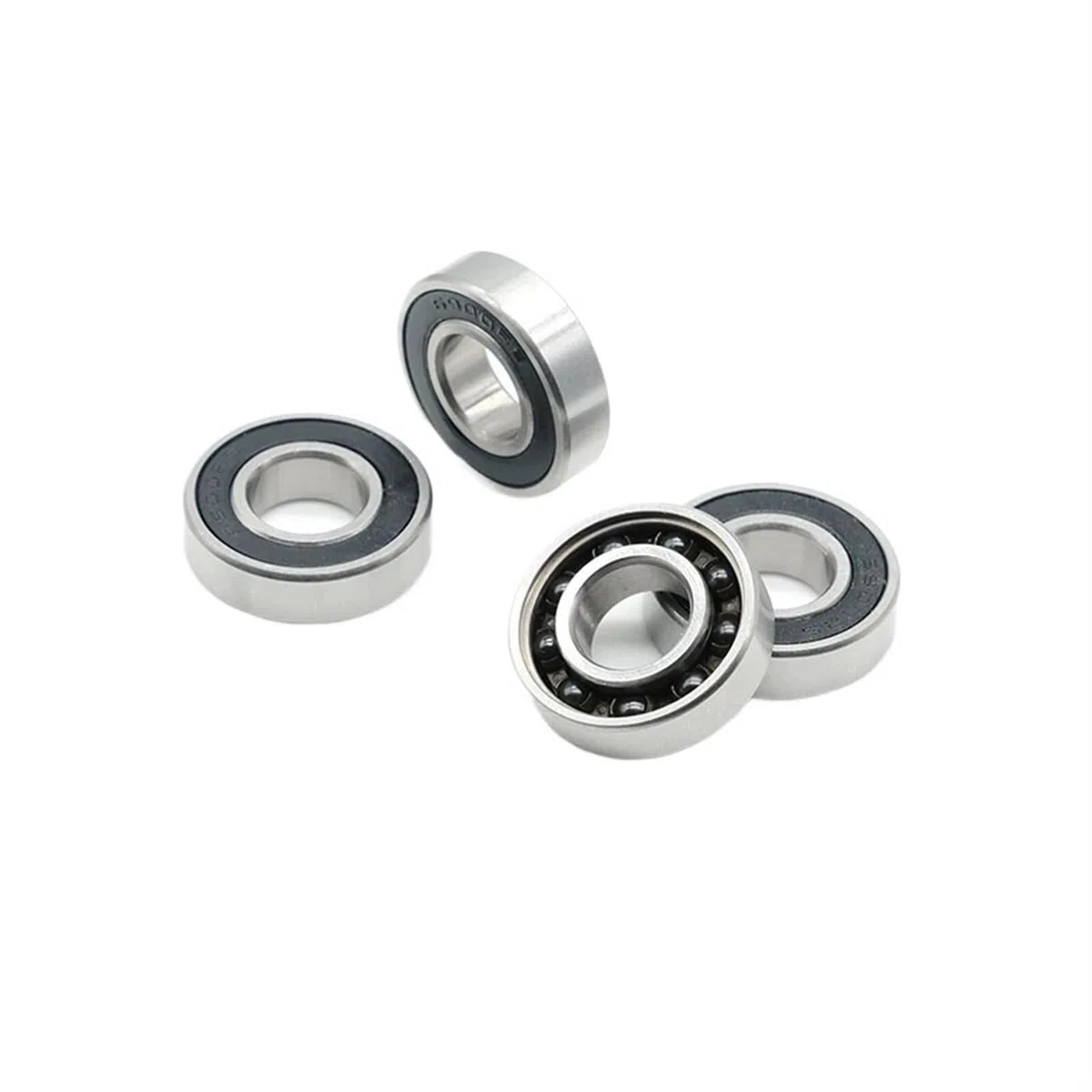 Rodamientos de Bolas, Rodamiento rígido de bolas 5 rodamientos de PC 6900 10 * 22 * ​​6 mm 440C Anillos de acero con rodamiento de bolas de cerámica Si3N4 6900RS S6900