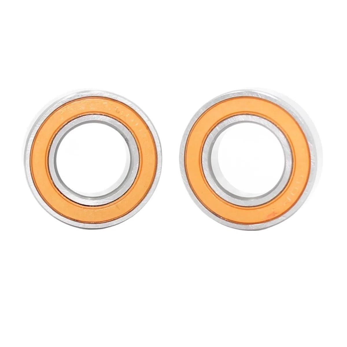 2 uds 10x19x5 S6800 2RS CB ABEC7 10 * 19 * 5mm rodamiento de Bolas de cerámica híbrido de Acero Inoxidable S6800RS