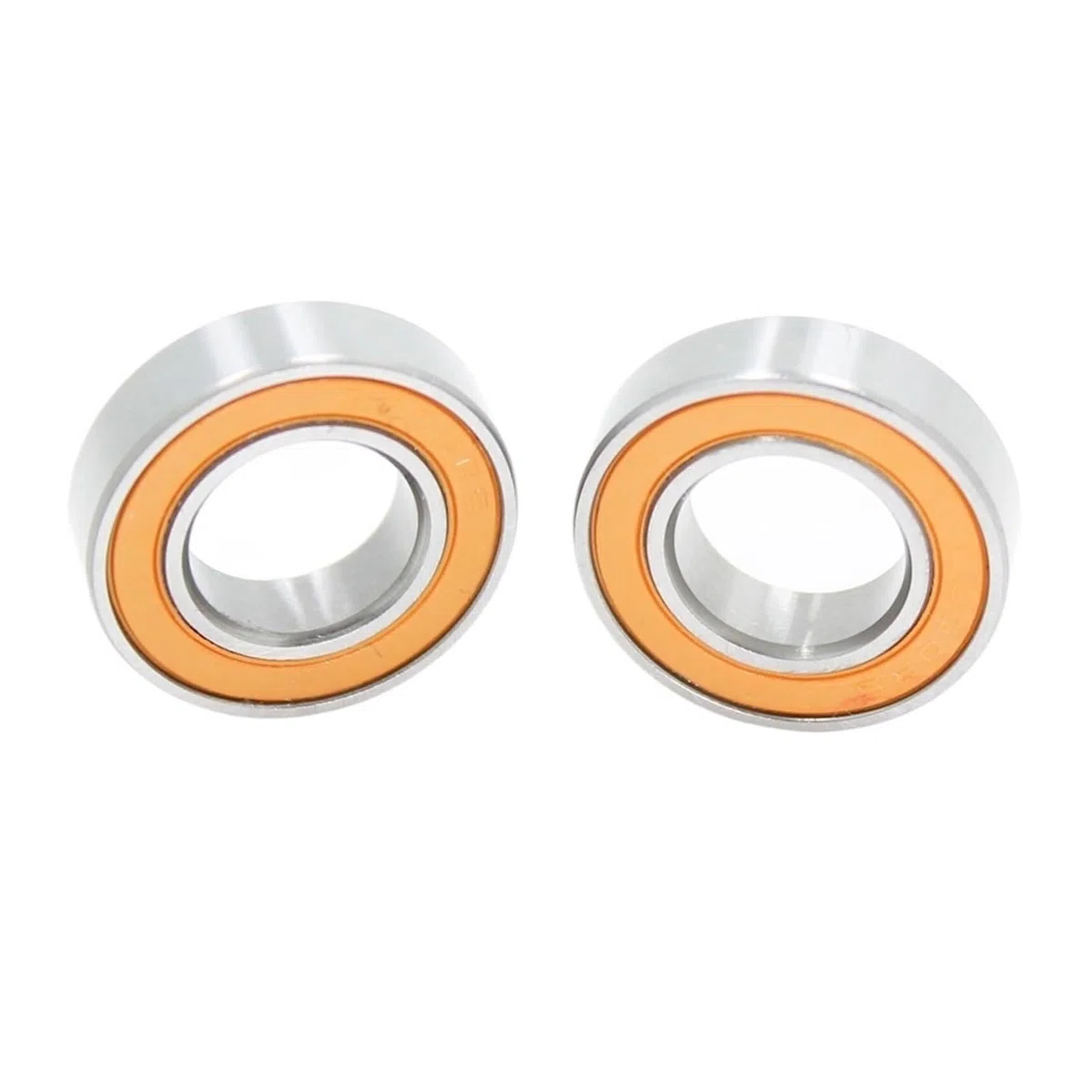 2 uds 10x19x5 S6800 2RS CB ABEC7 10 * 19 * 5mm rodamiento de Bolas de cerámica híbrido de Acero Inoxidable S6800RS
