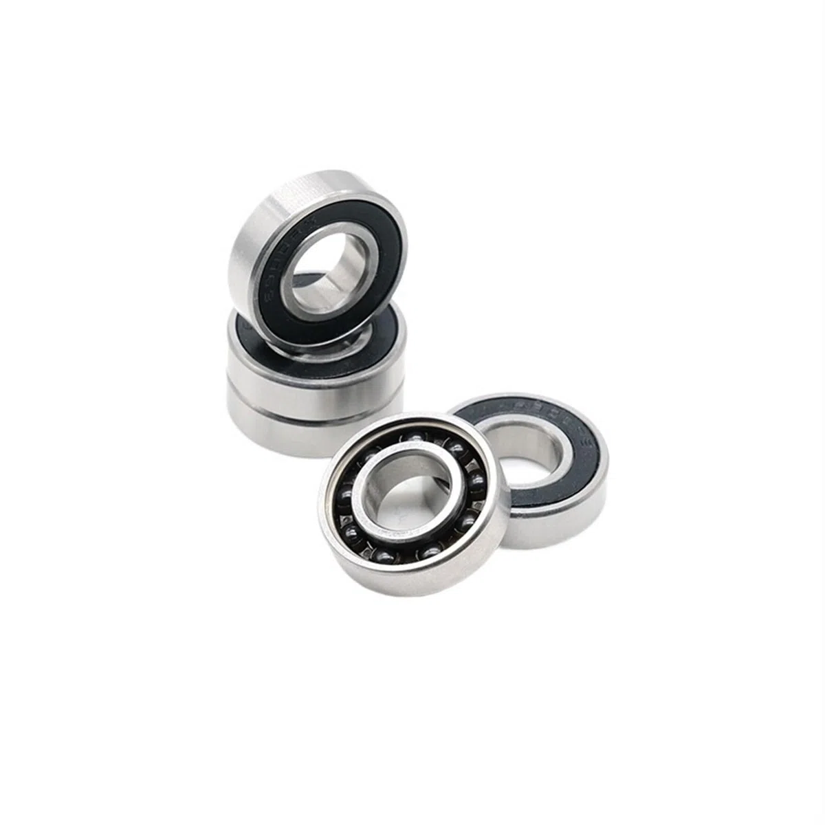 Rodamientos de Bolas, Rodamiento rígido de bolas 5 rodamientos de PC 6900 10 * 22 * ​​6 mm 440C Anillos de acero con rodamiento de bolas de cerámica Si3N4 6900RS S6900