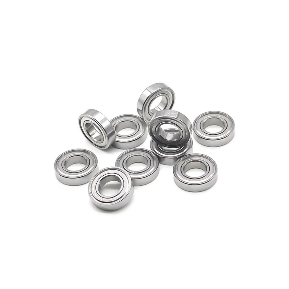 S688ZZ 8x16x5mm Rodamientos Rodamientos de bolas de acero inoxidable 10 piezas