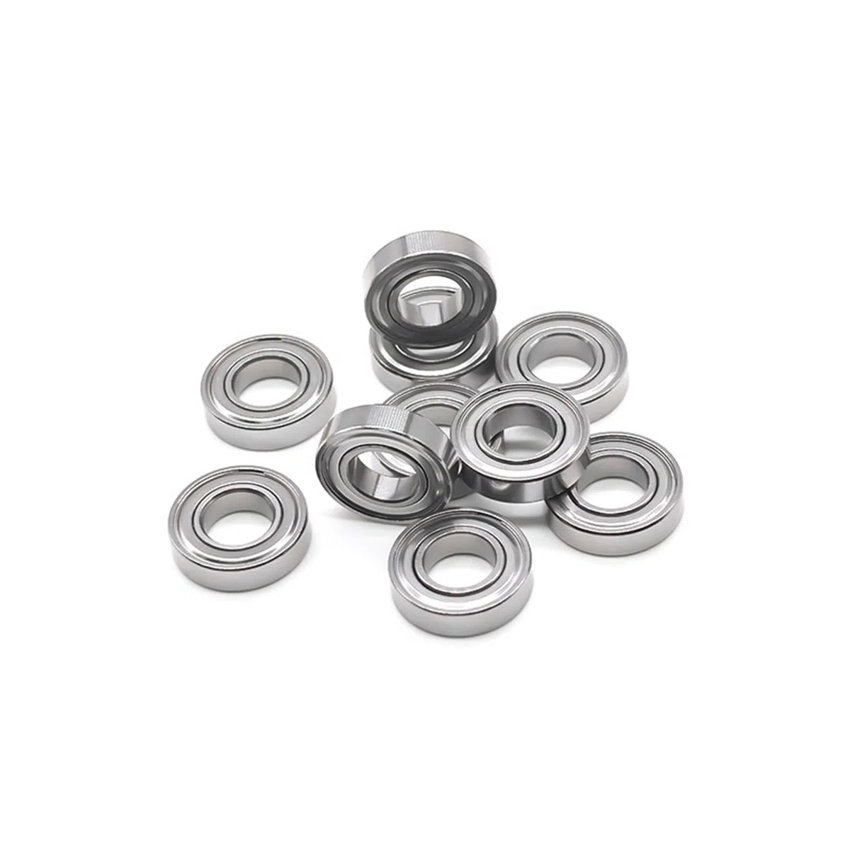 S688ZZ 8x16x5mm Rodamientos Rodamientos de bolas de acero inoxidable 10 piezas