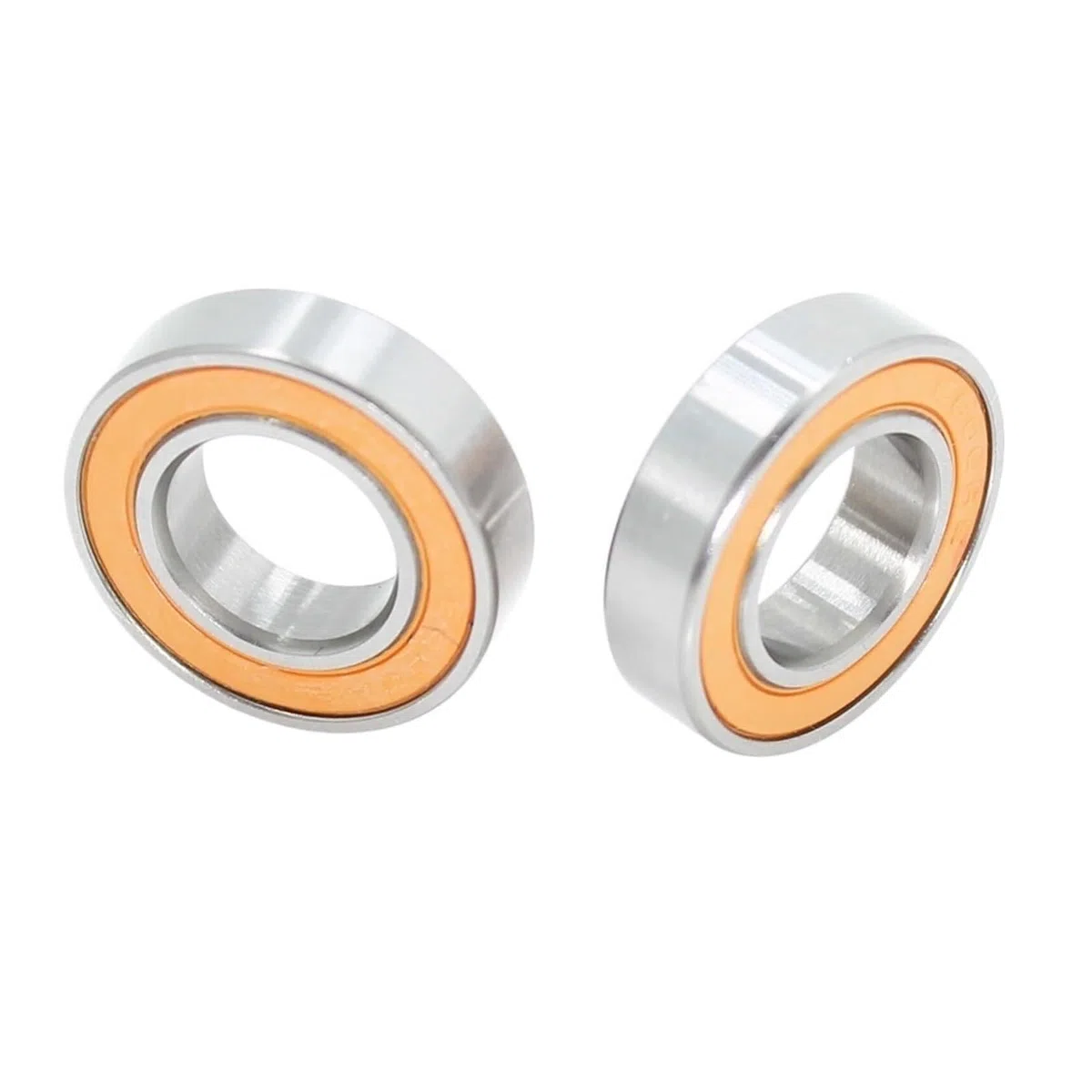 2 uds 10x19x5 S6800 2RS CB ABEC7 10 * 19 * 5mm rodamiento de Bolas de cerámica híbrido de Acero Inoxidable S6800RS