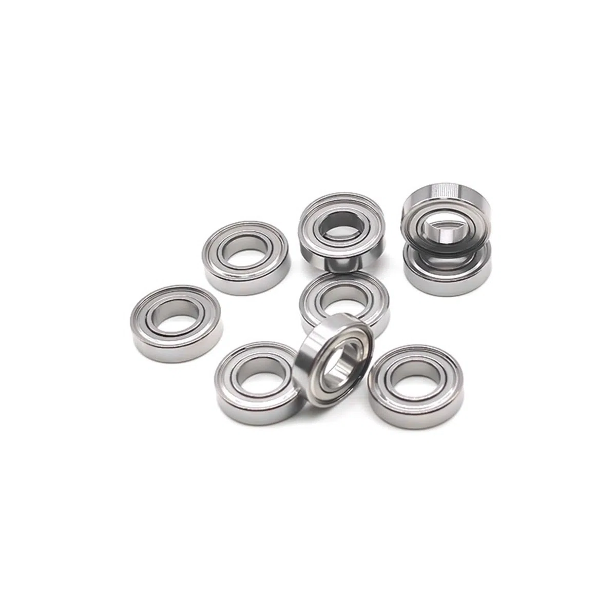 S688ZZ 8x16x5mm Rodamientos Rodamientos de bolas de acero inoxidable 10 piezas